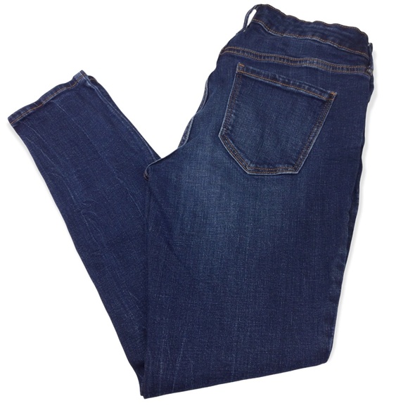 Old Navy Rockstar Super Skinny Jeans Distressed Blue Women's 10 - Picture 3 of 10